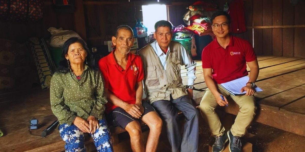 Seng Mang–with family Seng Mang--with family